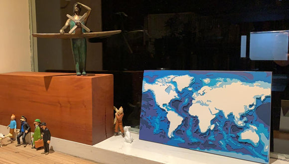 Maqueta Profundidades del mundo