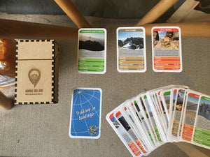 Tarjetas de Trekking 55 rutas de trekking en Santiago